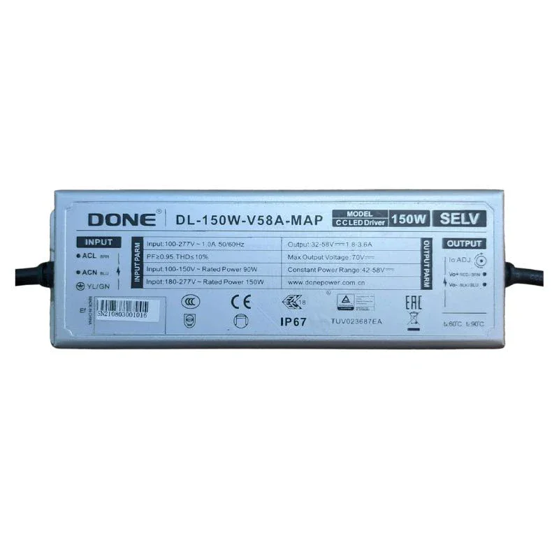 Nguồn điện DONE công suất 150W (DL-150W-V58A-MAP)