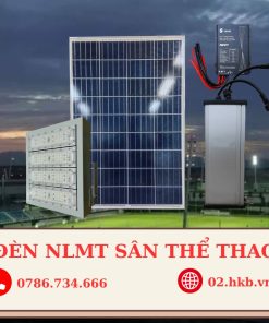 ĐÈN LED NĂNG LƯỢNG MẶT TRỜI SÂN THỂ THAO – GIẢI PHÁP CHIẾU SÁNG TIẾT KIỆM TỪ NHÀ MÁY HKLED