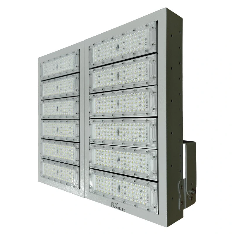 Đèn LED pha Năng Lượng Mặt Trời Sân Bóng Đá Module SMD 600W