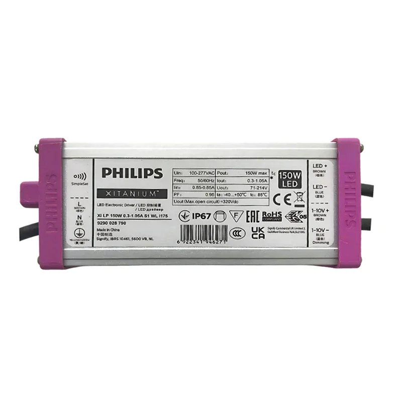 Nguồn điện PHILIP DIM 5 LEVER XITANIUM công suất 150W