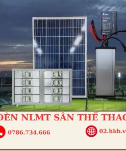 ĐÈN LED COB SÂN BÓNG NĂNG LƯỢNG MẶT TRỜI KẾT HỢP ĐIỆN LƯỚI CÔNG SUẤT 800W – GIẢI PHÁP CHIẾU SÁNG SIÊU TIẾT KIỆM & ỔN ĐỊNH TỪ HKLED