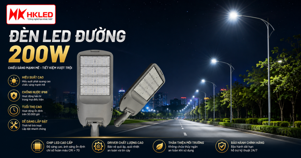 Đèn LED Đường 200W