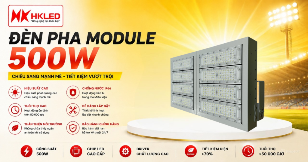 Đèn pha module 500W