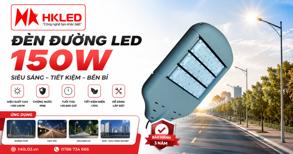 Đèn đường LED 150W